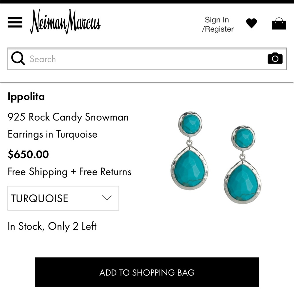 Ippolita Turquoise and Sterling Earrings